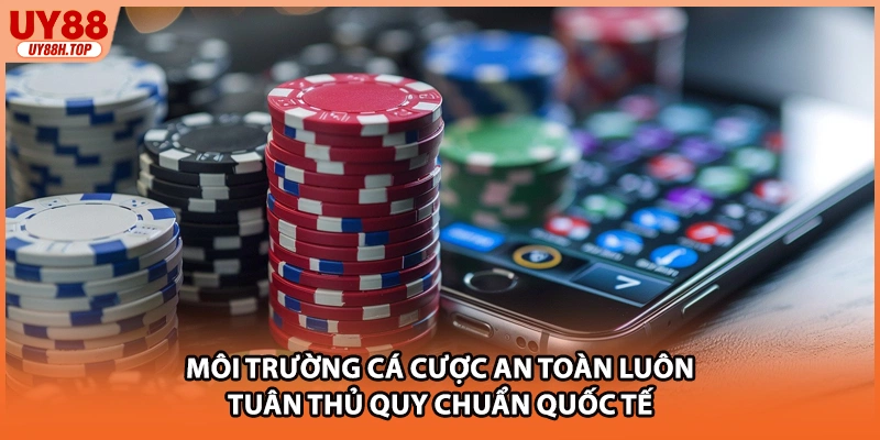 Môi trường cá cược an toàn luôn tuân thủ quy chuẩn quốc tế